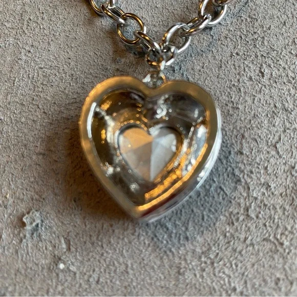 Blue Heart Necklace - Picture 7 of 9